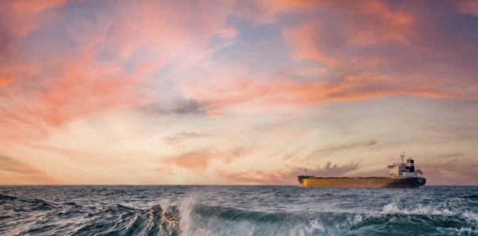 vessel in the sea